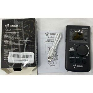 NEW Digital Metronome for Guitar Piano Drum and All Instruments with Timer.